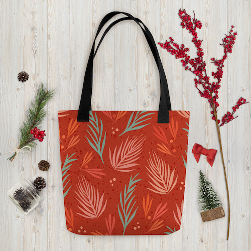 Holiday Gift Tote Bag